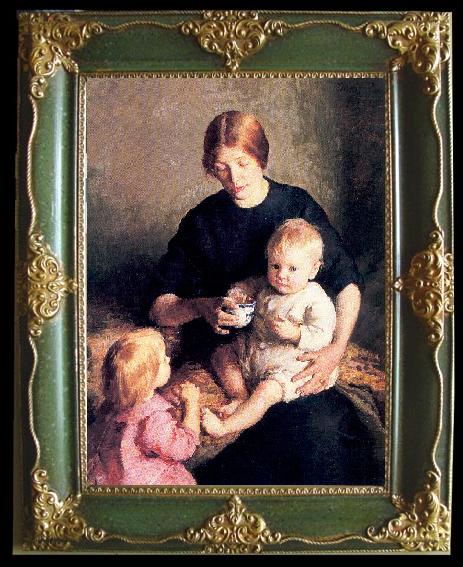 framed  Page, Marie Danforth Mother and Child, Ta119-4